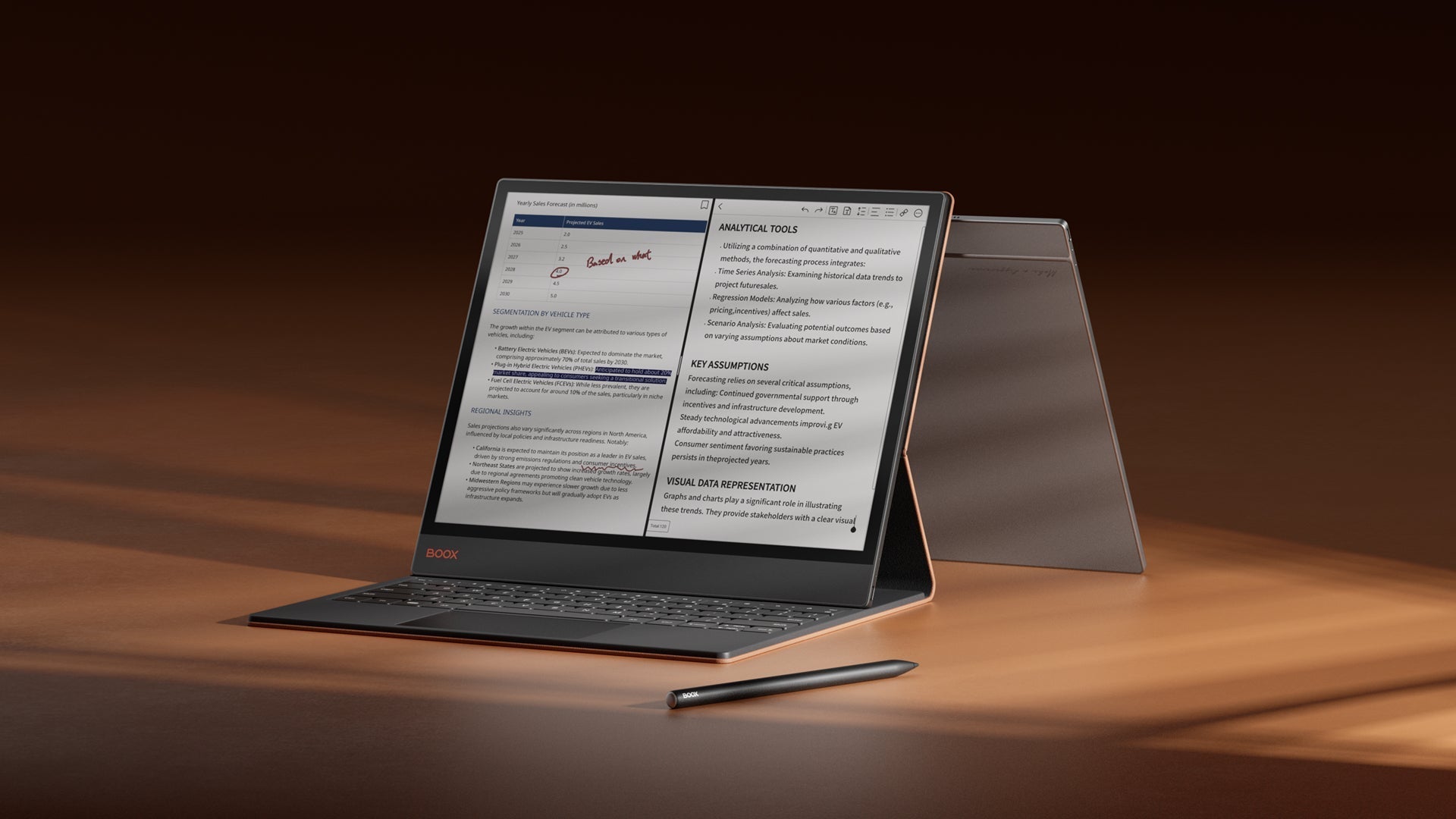 Tab X C 重磅登場｜13.3 吋彩色電子紙平板，打造高效與專注生活的全